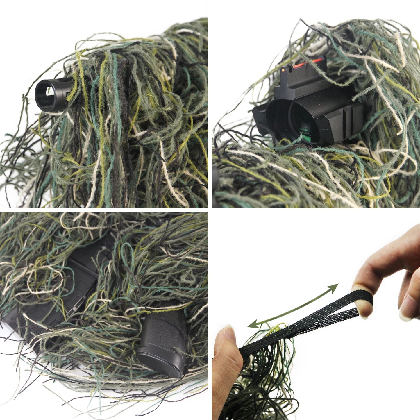 3D Rifle Sniper Ghillie Cover f