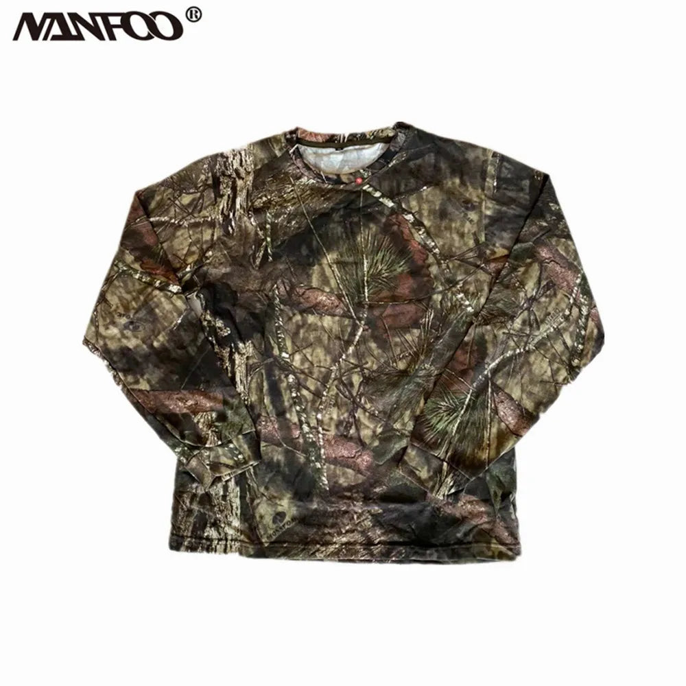 Camouflage Long-Sleeved Sunshade Shirt