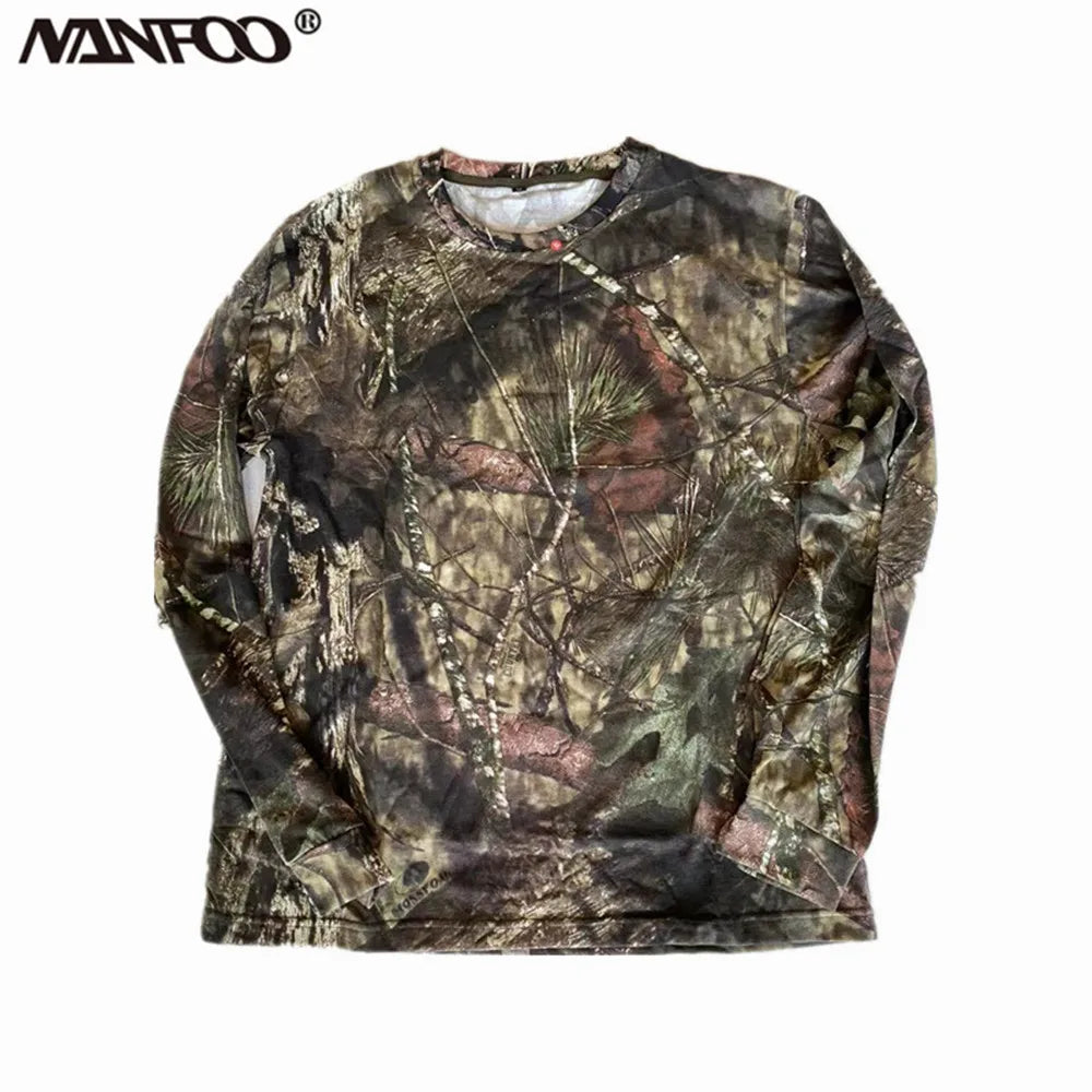 Camouflage Long-Sleeved Sunshade Shirt