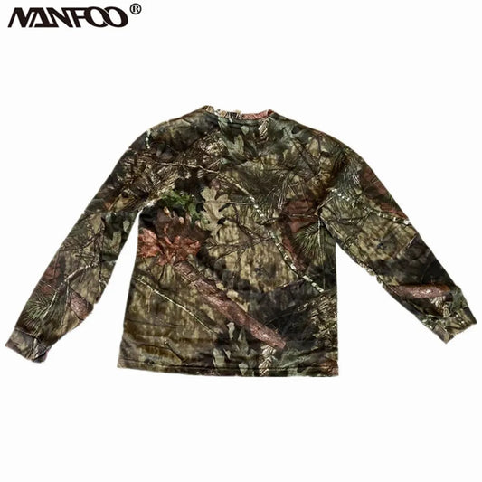 Camouflage Long-Sleeved Sunshade Shirt