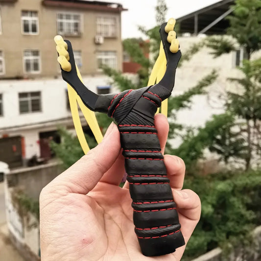 Powerful  Steel Slingshot With rubber bands