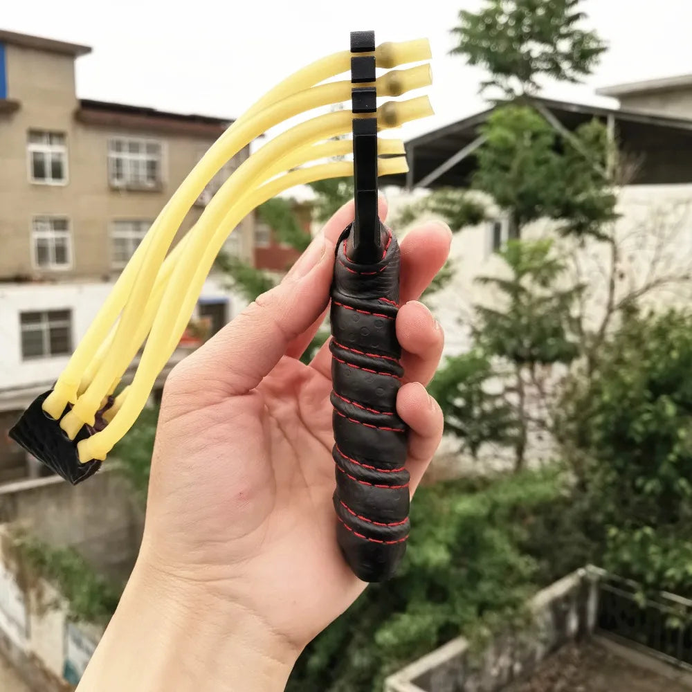 Powerful  Steel Slingshot With rubber bands