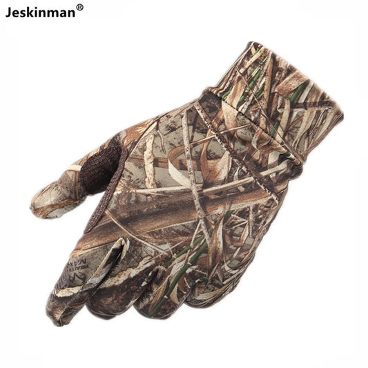 Quick-Dry Elastic Hunting Gloves