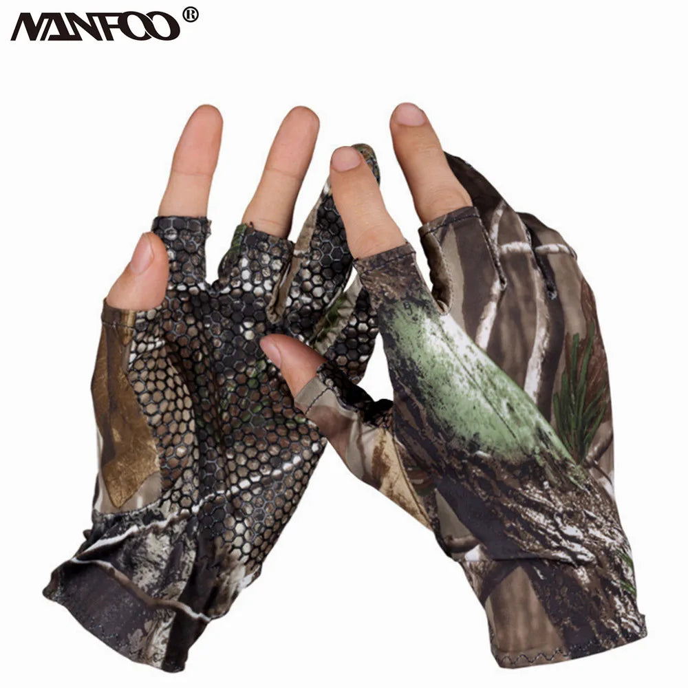 Summer Fingerless Anti-Skid  Gloves