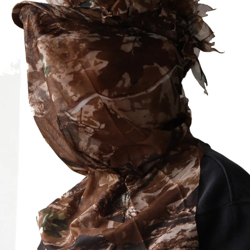 Ghillie Camouflage Leafy Hat