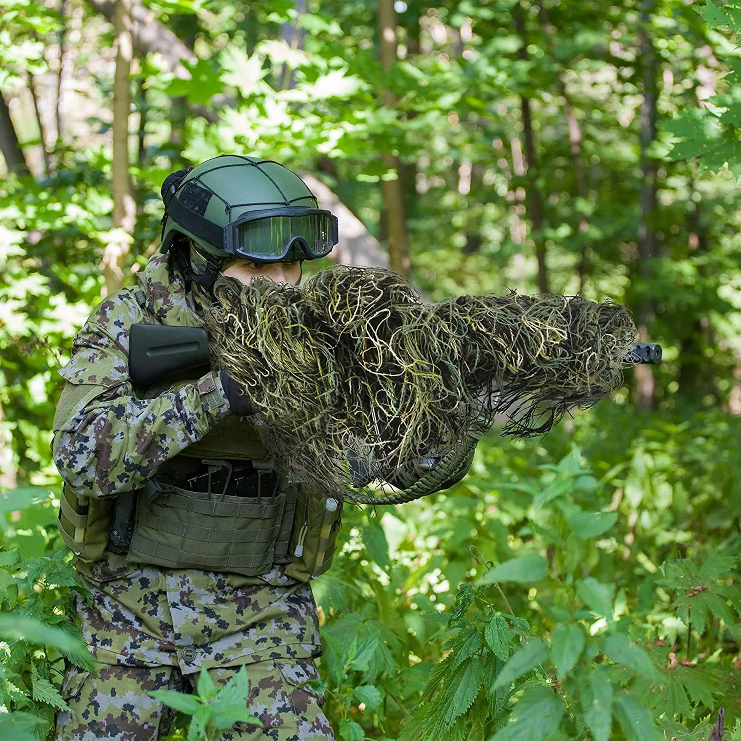 3D Rifle Sniper Ghillie Cover f