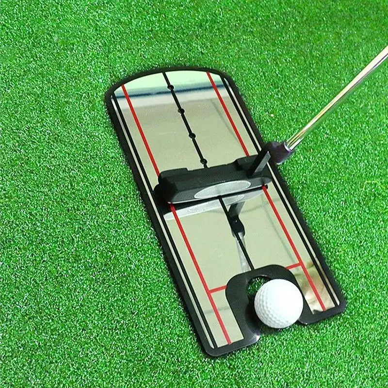 Golf Putting Practice Mirror Putting Mirror Alignment Training Aid