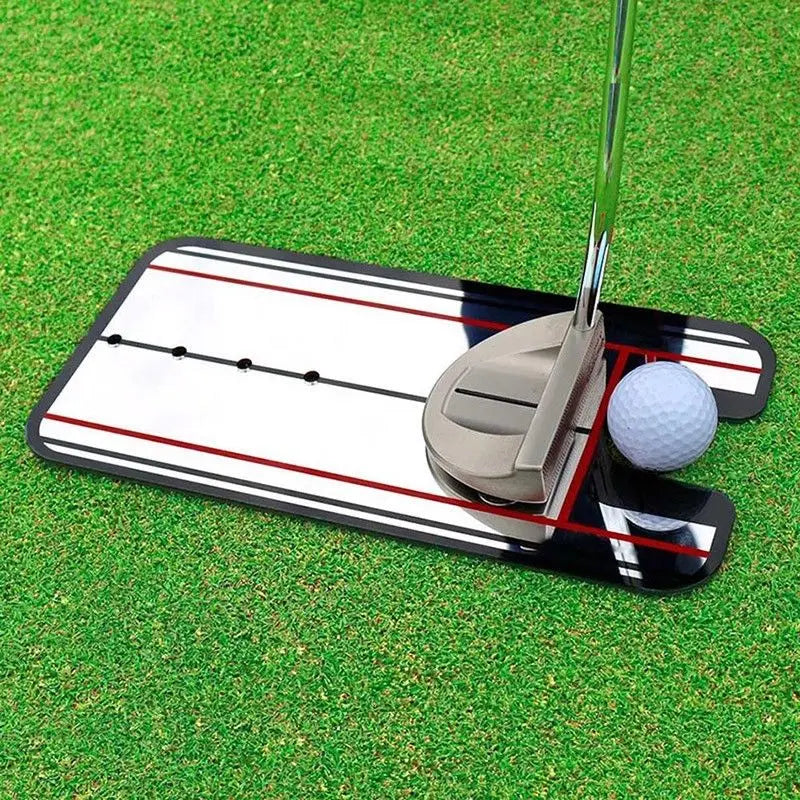 Golf Putting Practice Mirror Putting Mirror Alignment Training Aid