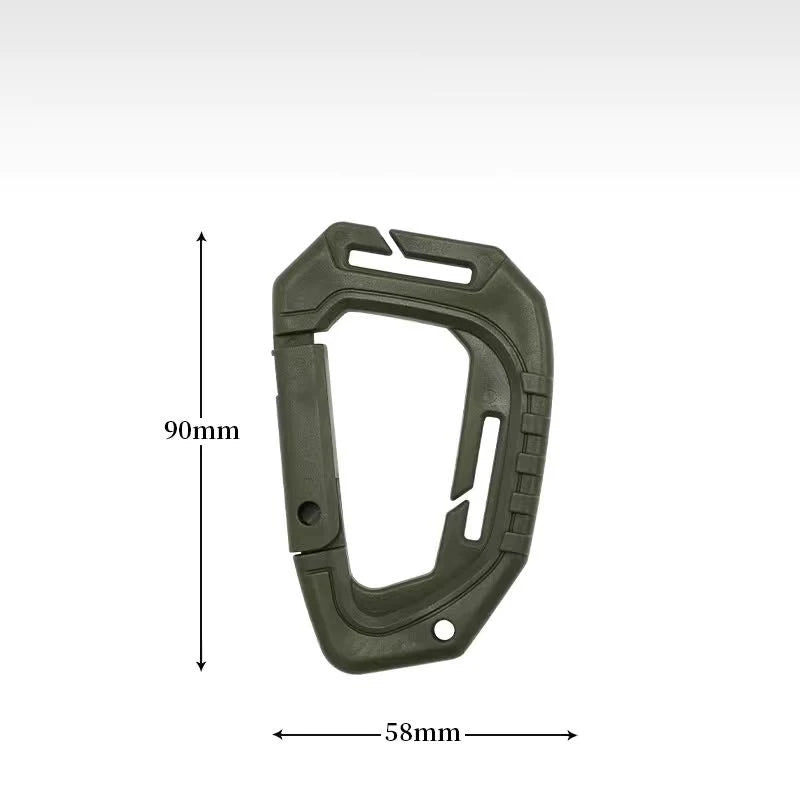 Tactical D-Ring Grimlock Carabiner