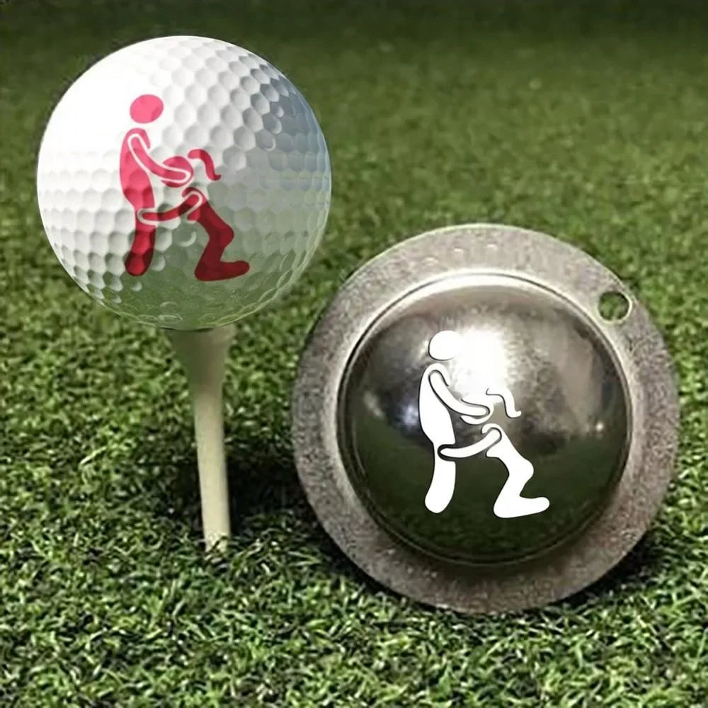 Adult Humor Signal Golf Ball Marker