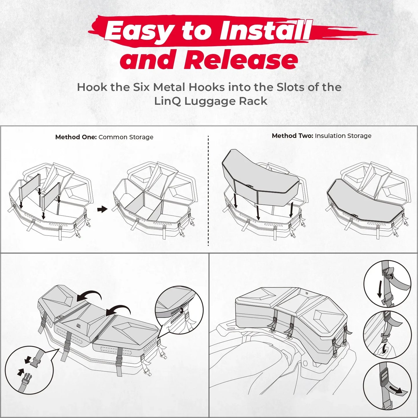 Cargo Storage Bag for Can-am Maverick