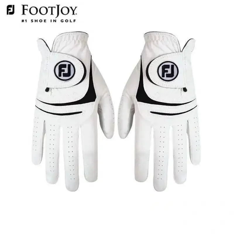 Pack 1 Pcs Golf Gloves Men Cabretta Leather Left/Right Hand With Anti-slip Granules Soft Breathable Men's Golf Glove