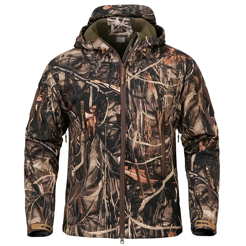 Men's Silent Camouflage Hunting Jacket