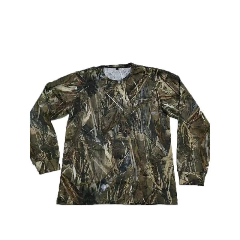 Camouflage Long-Sleeved Sunshade Shirt