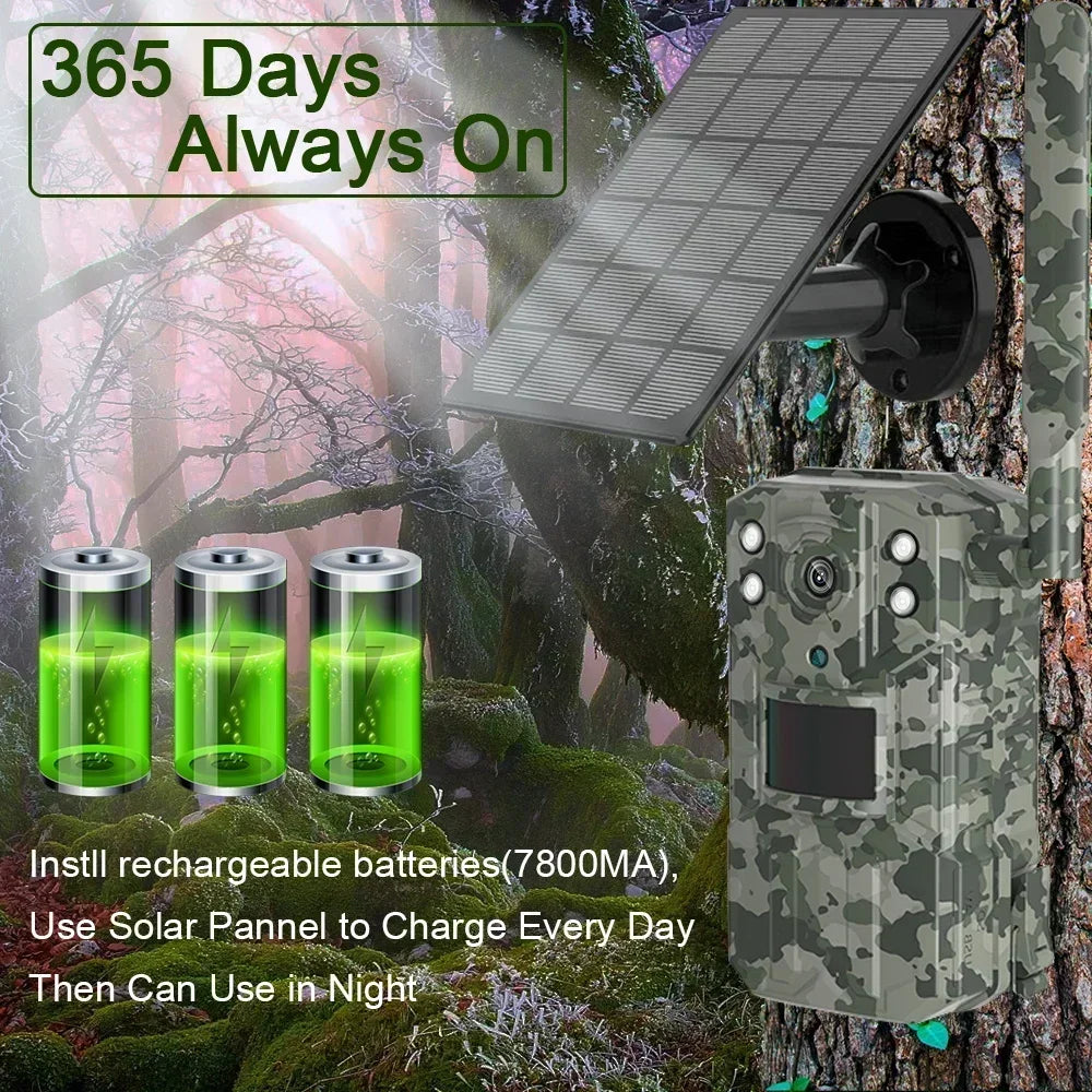 Solar Hunting Trail Camera