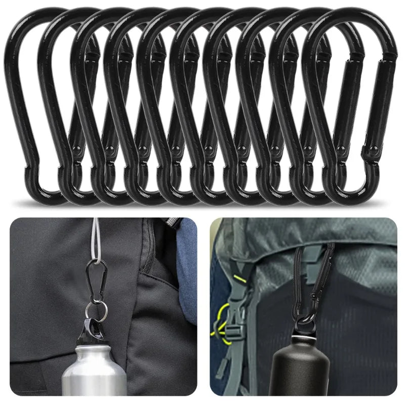 50/10Pcs Mini Carabiner