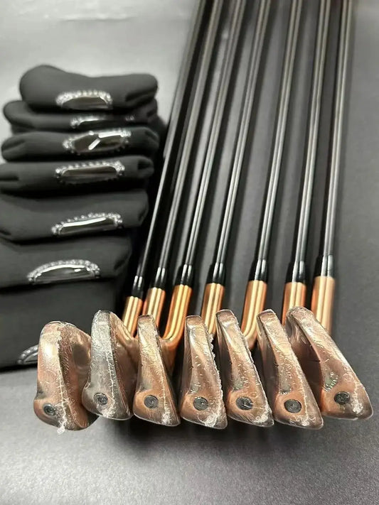 New Brand Golf Irons Copper Color Set P 790 456789p with Shaft