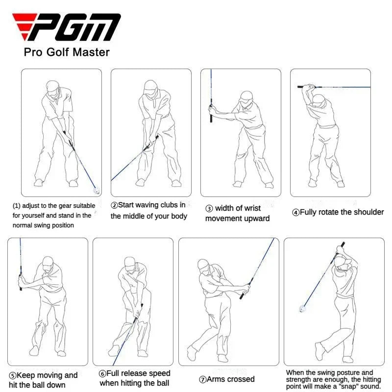 PGM Golf Loud Swing Stick Trainer