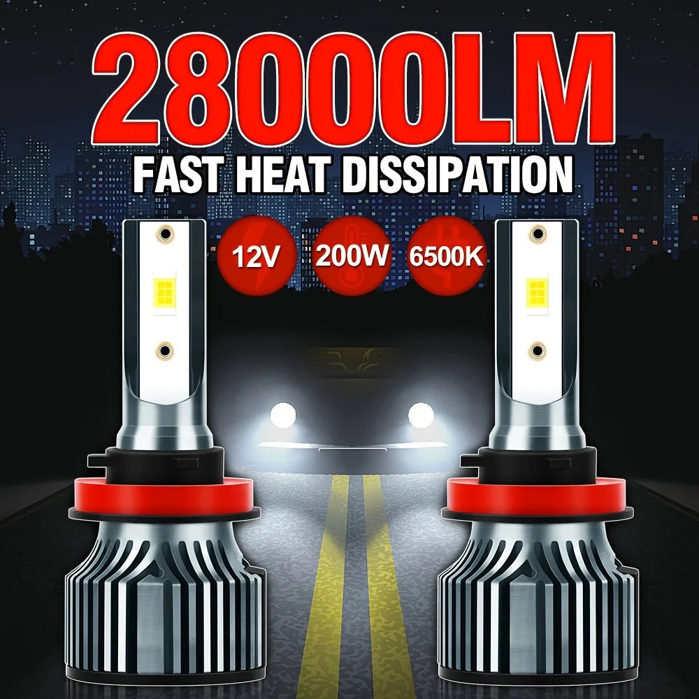 roadsun 2pcs LED Bulbs