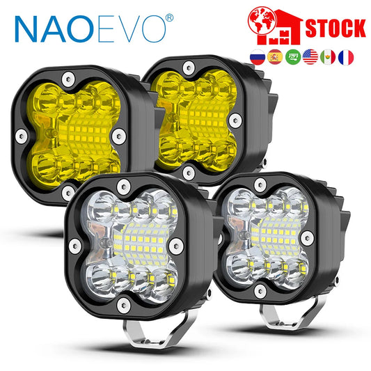 NAOEVO 3 Inch Led Work Spotlights