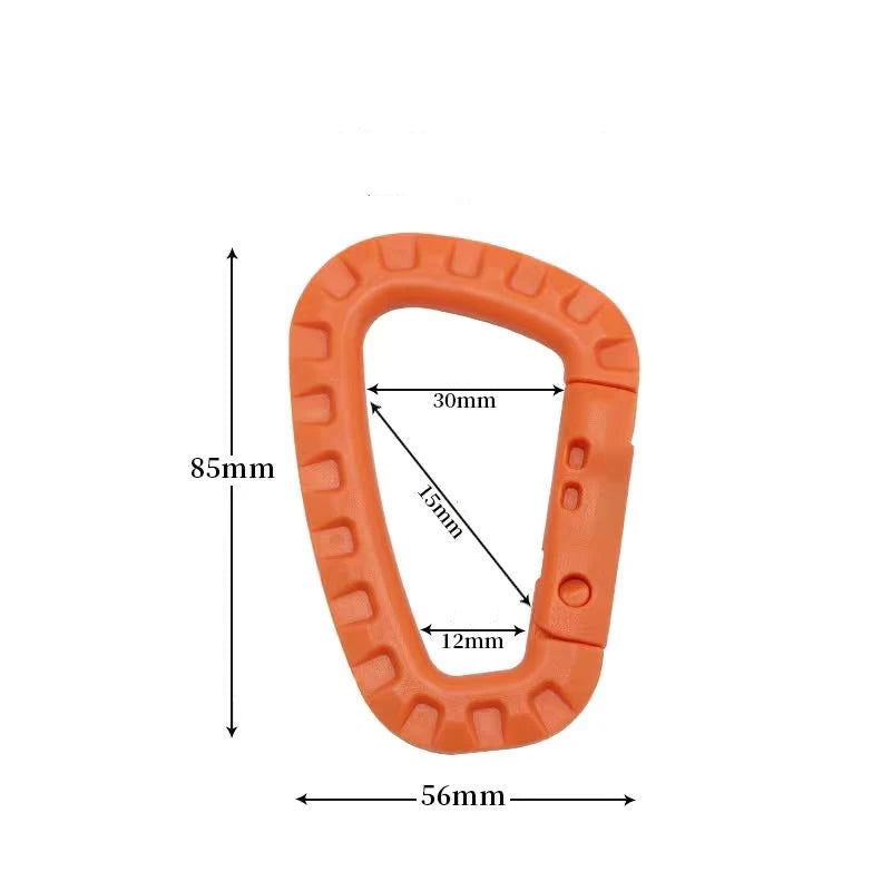 Tactical D-Ring Grimlock Carabiner