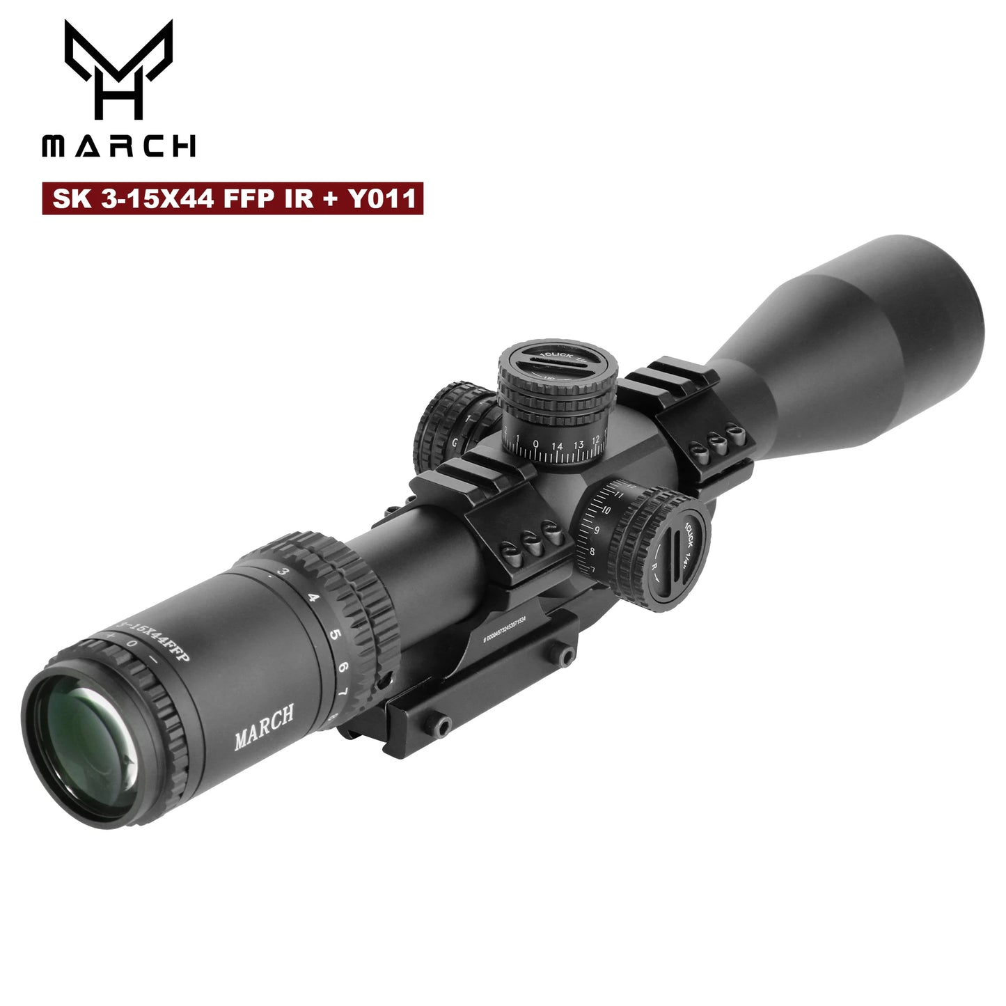 MARCH SK 3-15x44 Luneta FFP Riflescope