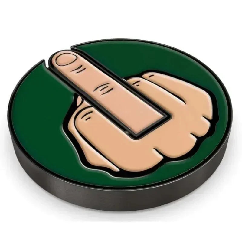 Middle Finger Golfs Ball Marker