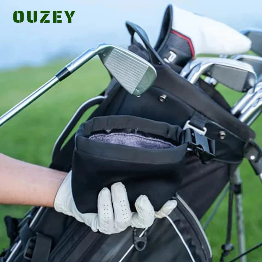 Easy-Clean Waterproof Golf Club Scrub Bag