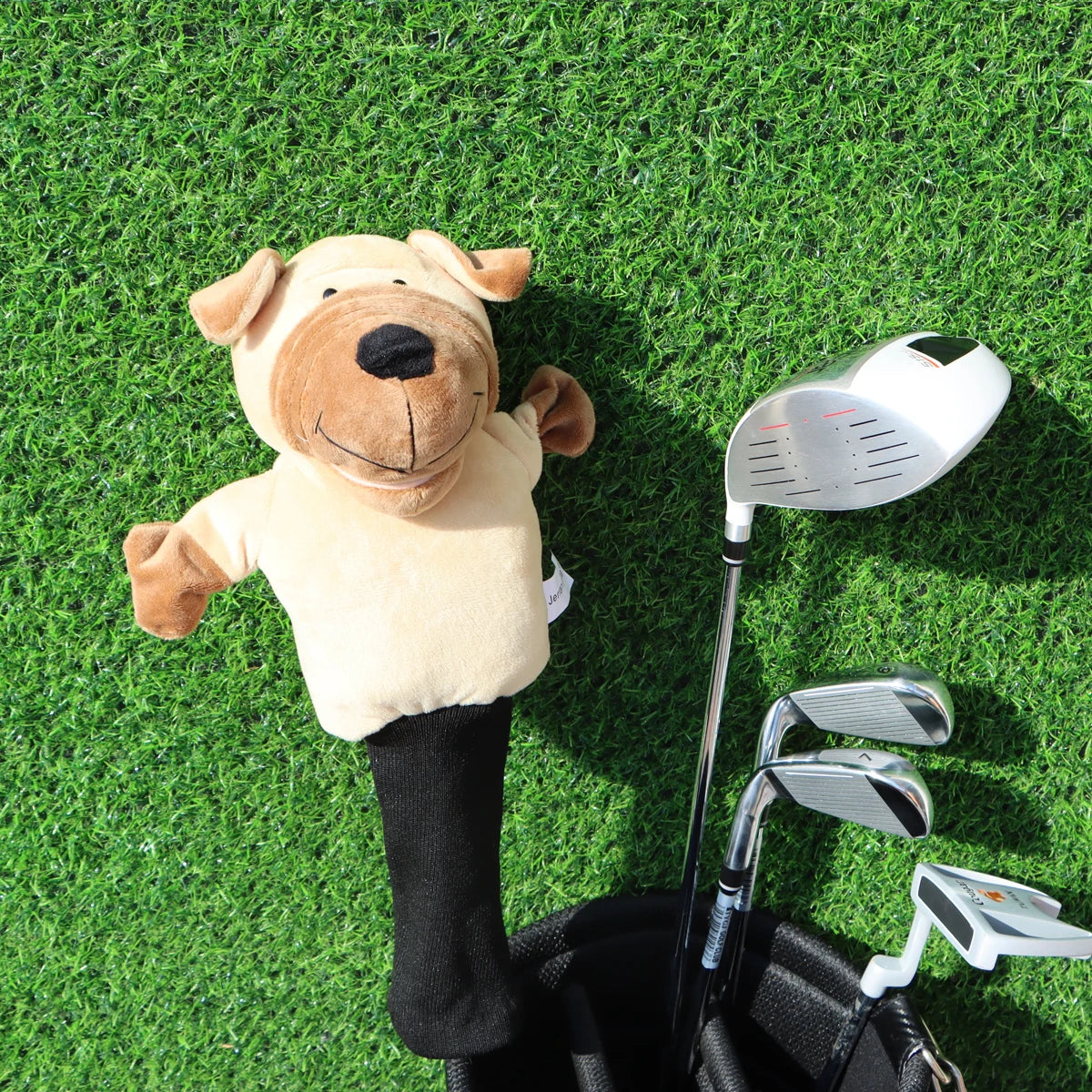 Cute Dog Golf Head Cover for Driver