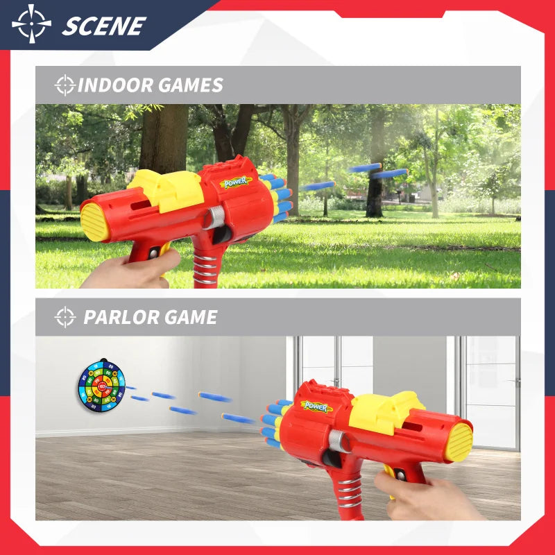 Manual Rapid Fire Toy Gun