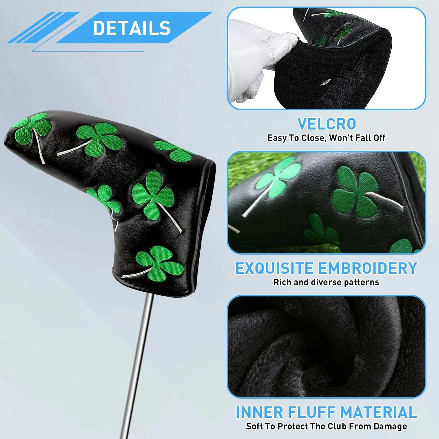 Golf Putter Head Covers