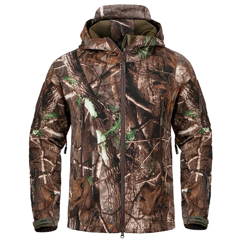 Men's Silent Camouflage Hunting Jacket