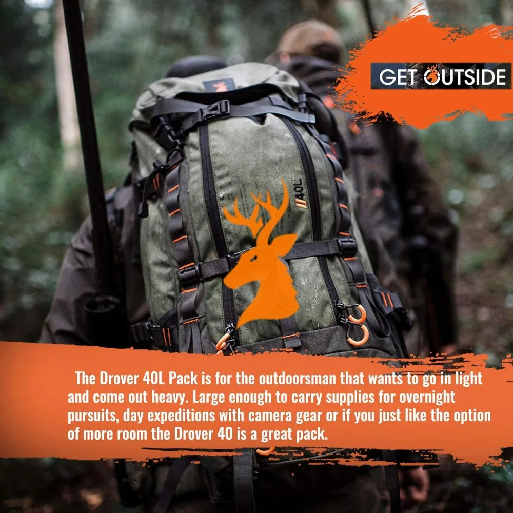 Hunting Backpack with frame pack