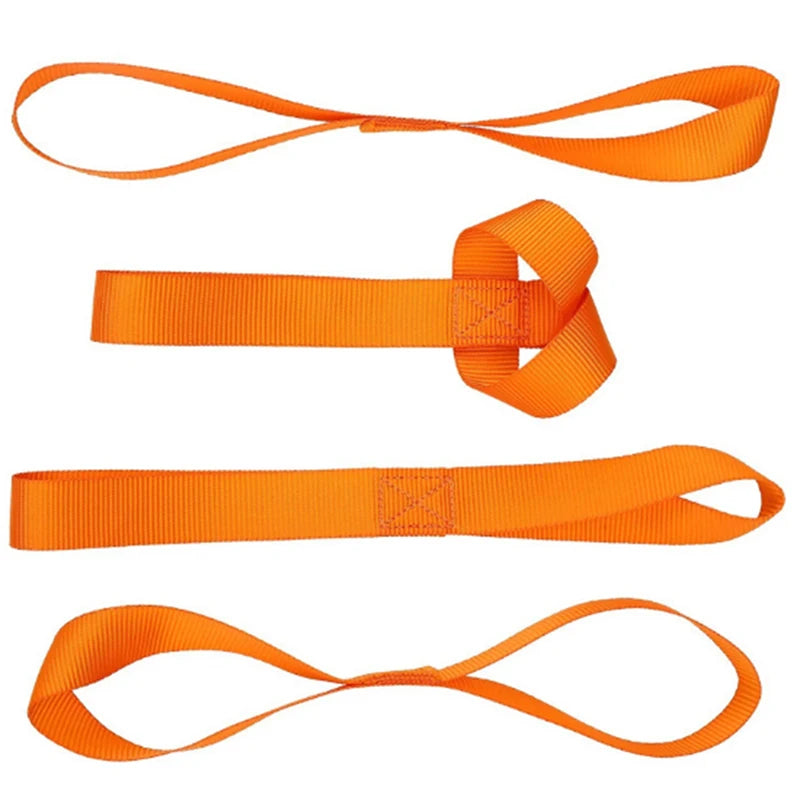 1/4Pcs Atv Soft Loop Tie Down Straps