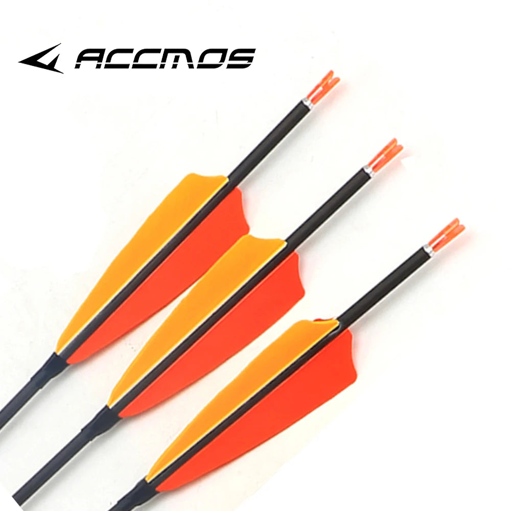 12pcs Pure Carbon Arrow