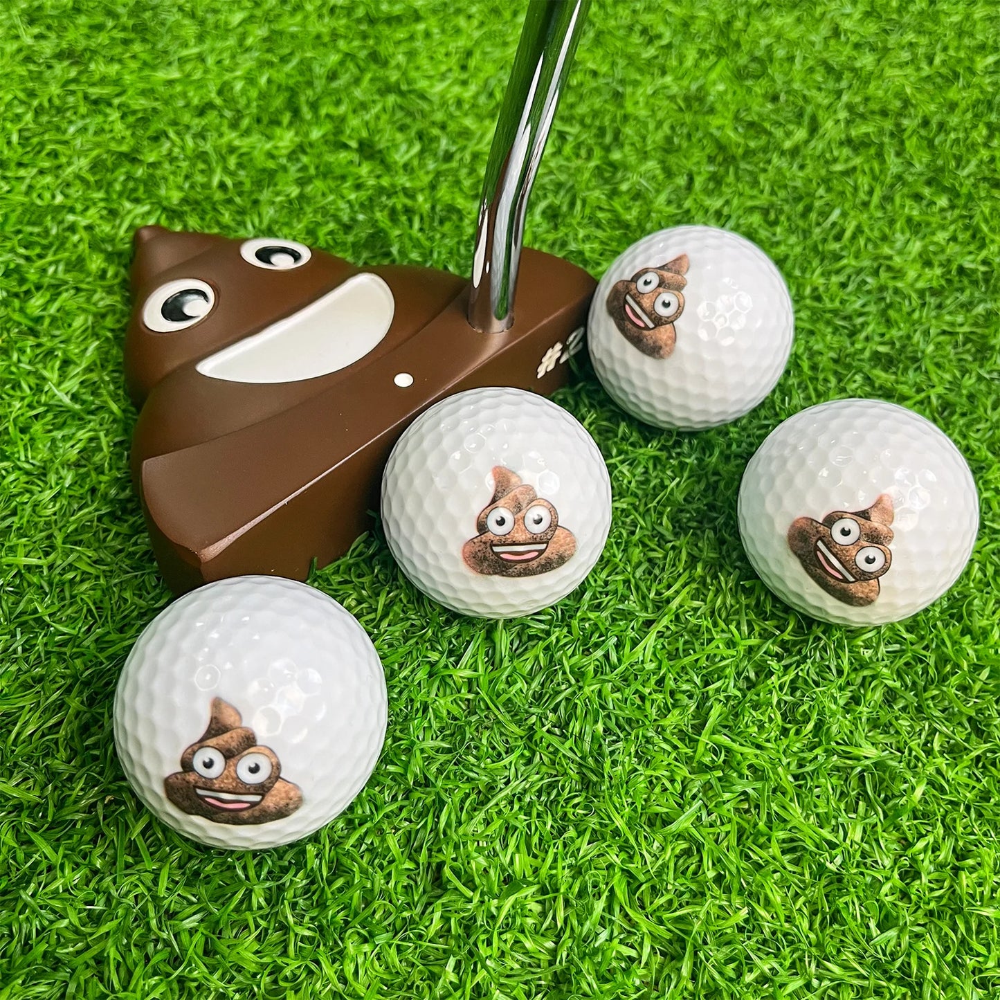 6Pcs/Pack Fun Golf Balls