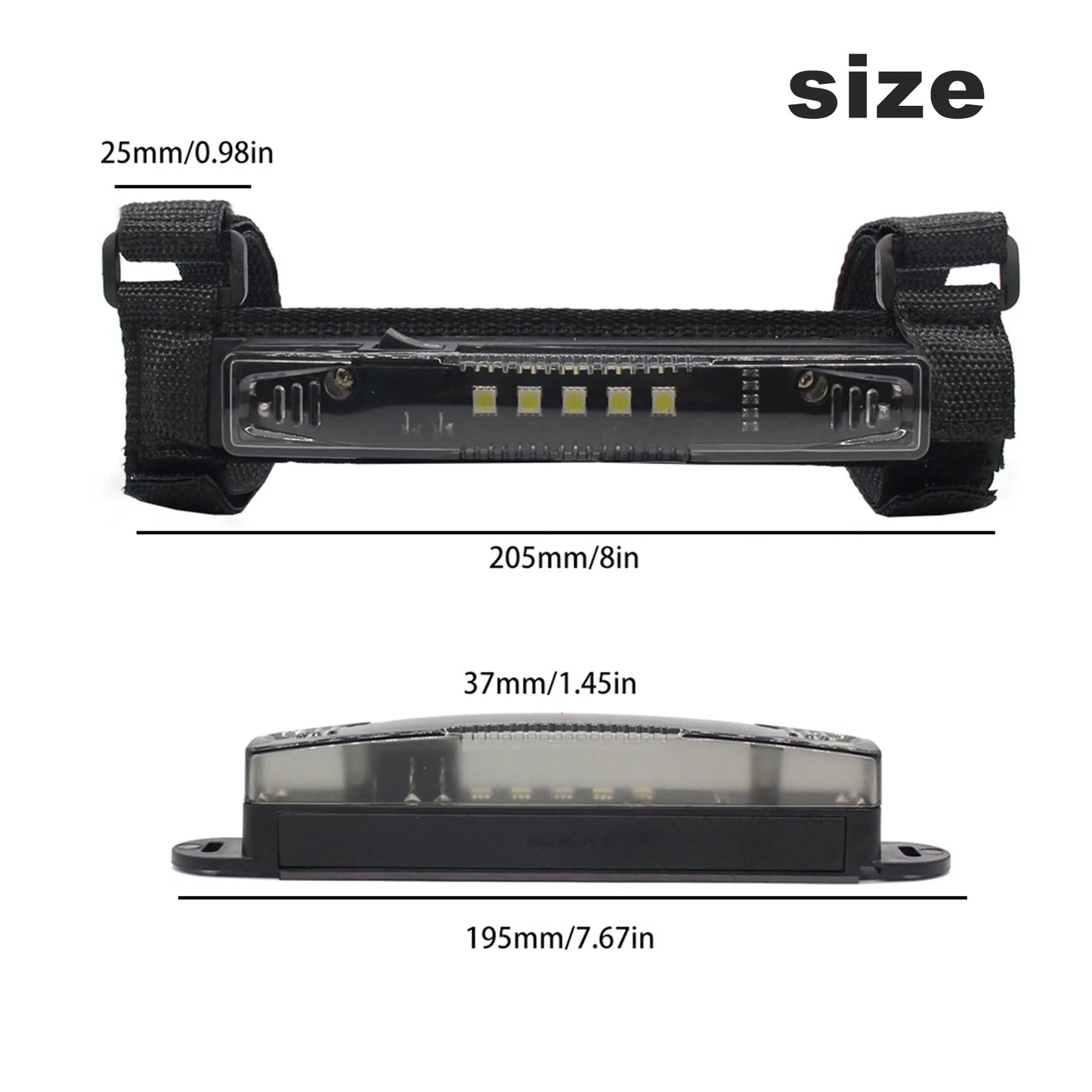 Universal Roll Bar LED Light