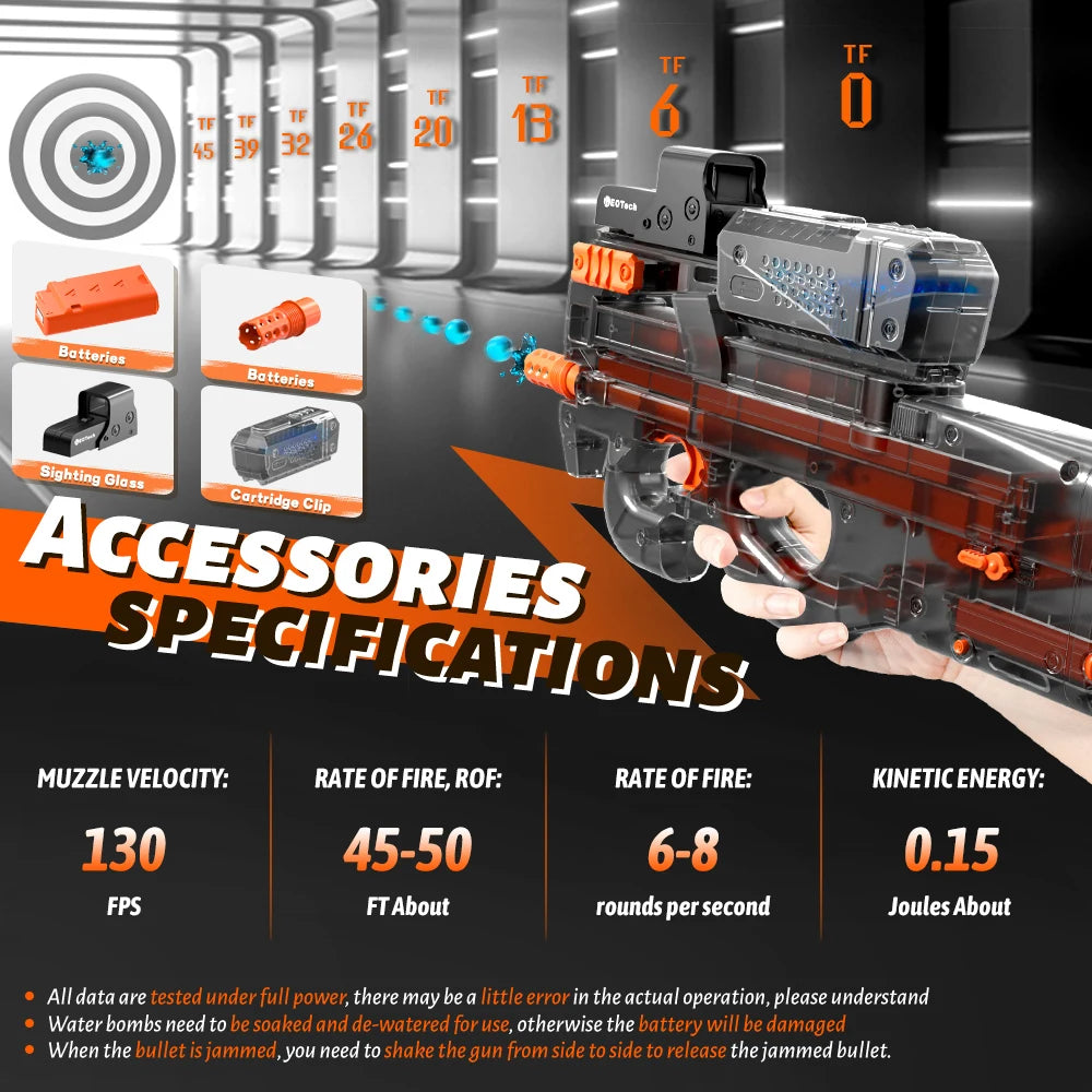 P90  Electric Gel Gun