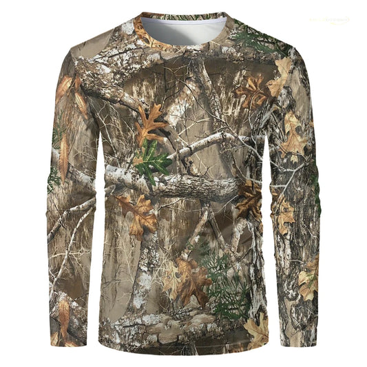 Men Camouflage Hunting T-shirt