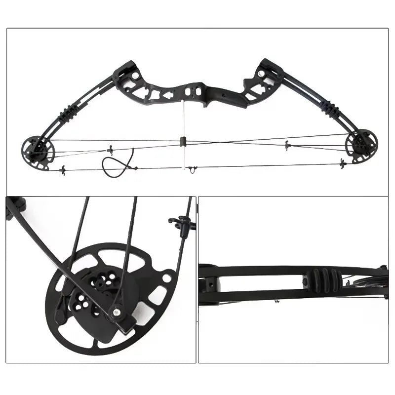 Compound Bow 30-55lbs 24"-29.5"