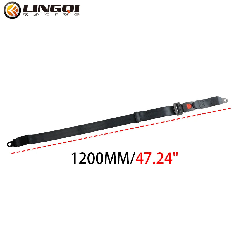 LINGQI RACING Motorcycle 4 Point Mounting Seatbelt