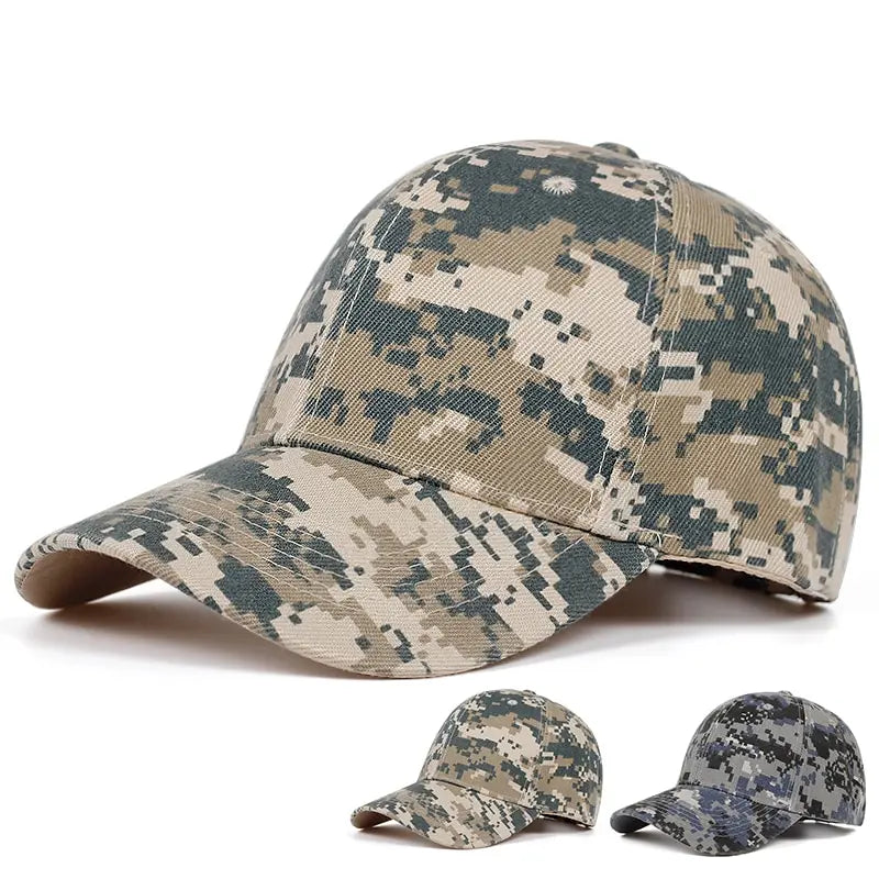 Light Plate Army Camouflage Baseball Cap