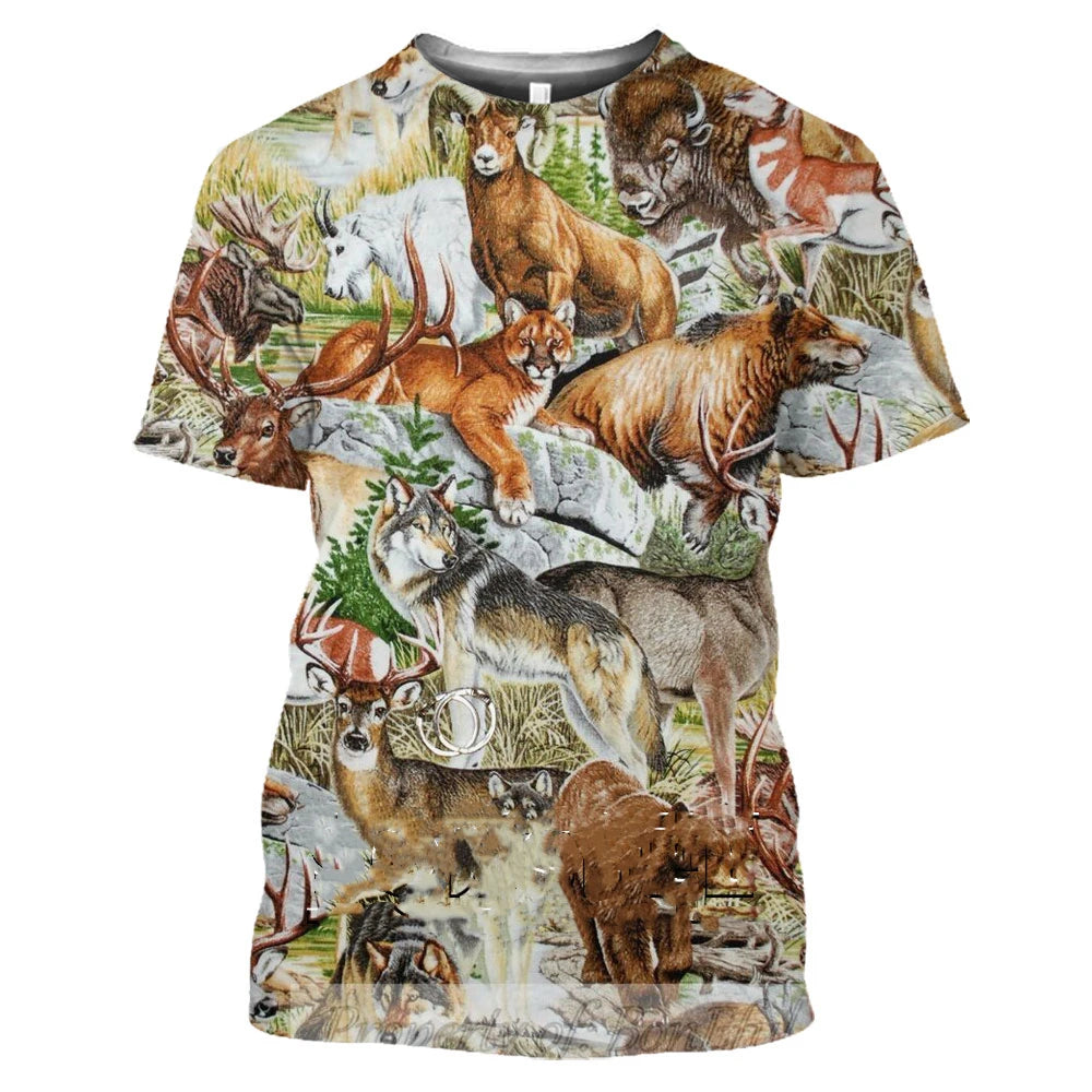 Camo Hunting  T-Shirt