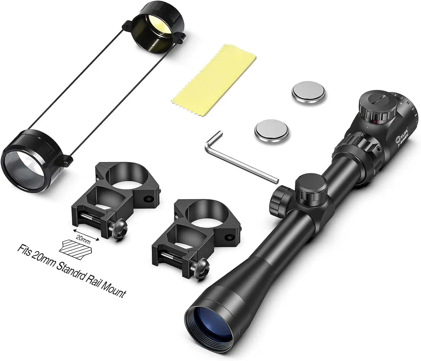 CVLIFE 3-9x40 Rifle Scope