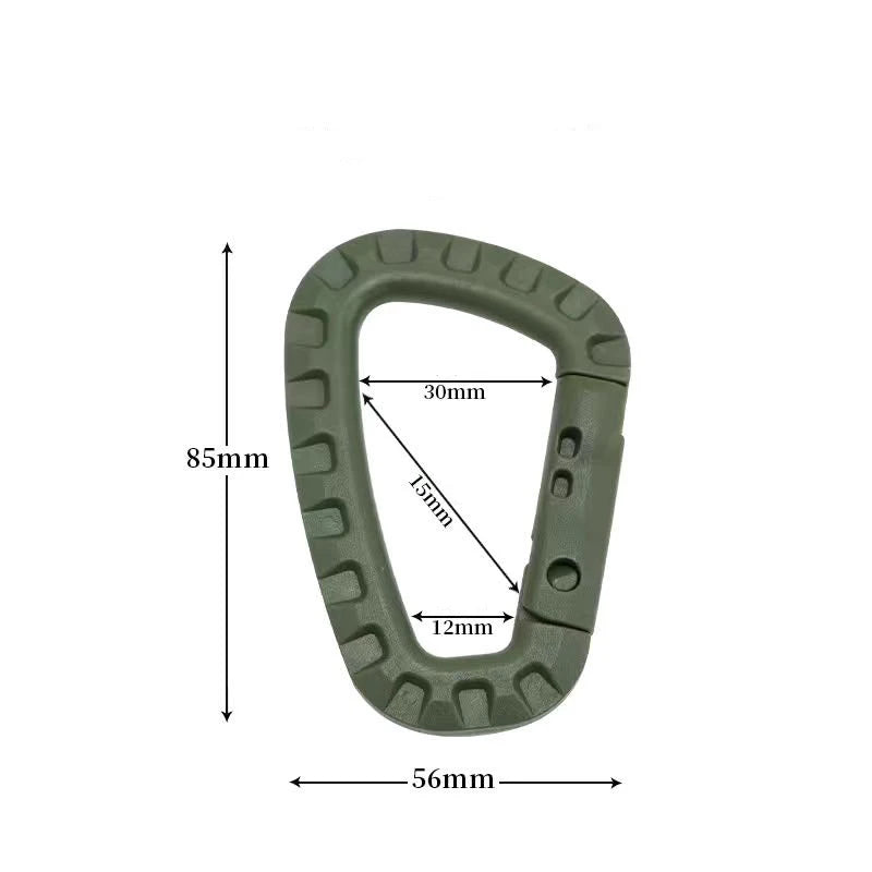 Tactical D-Ring Grimlock Carabiner