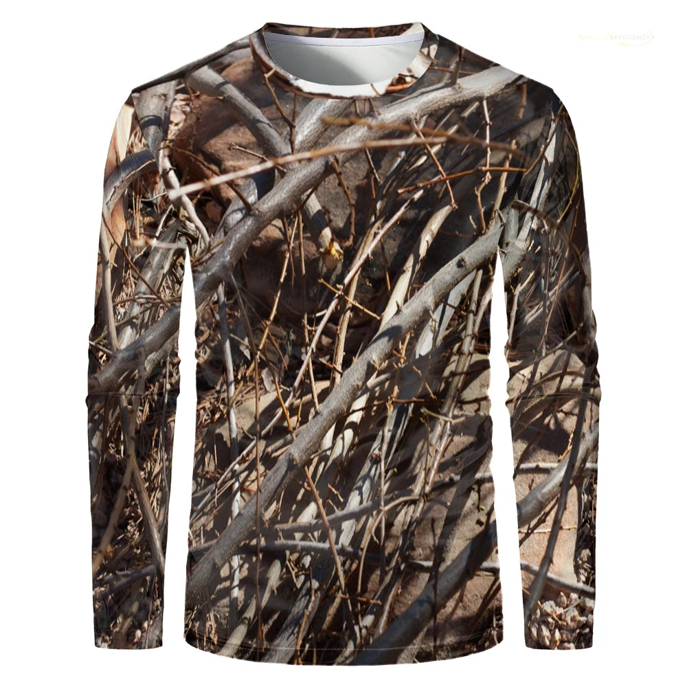 Men Camouflage Hunting T-shirt