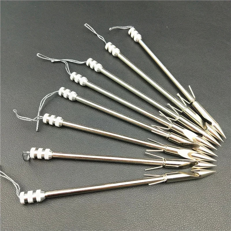 5pcs Stainless Steel Fishing Dart