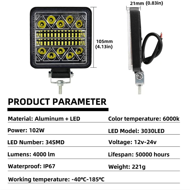 Offroad LED Work Light