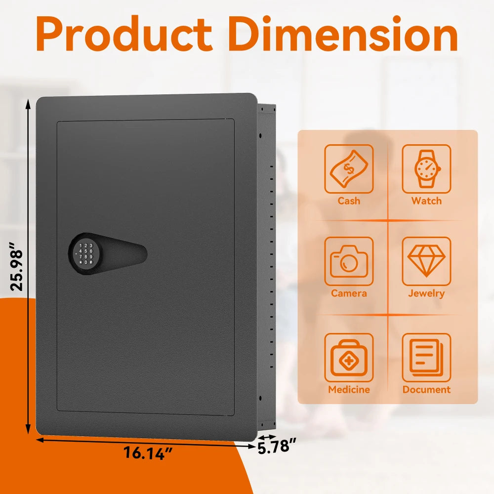 Hidden Safe with Digital Keypad