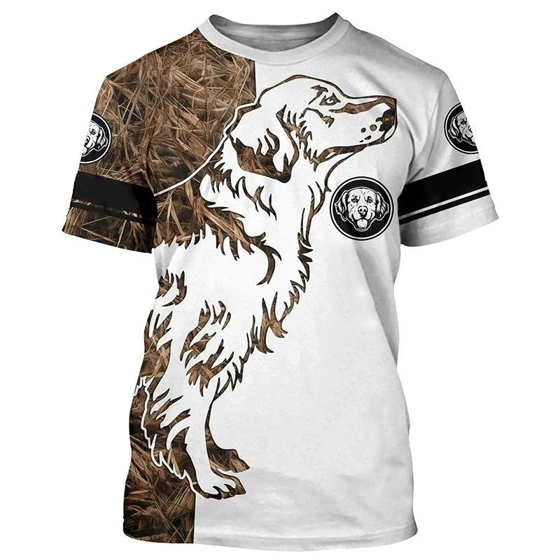 Camo 3d Print T-shirt